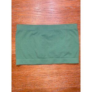 Green Sugarlips Strapless Bandeau Top